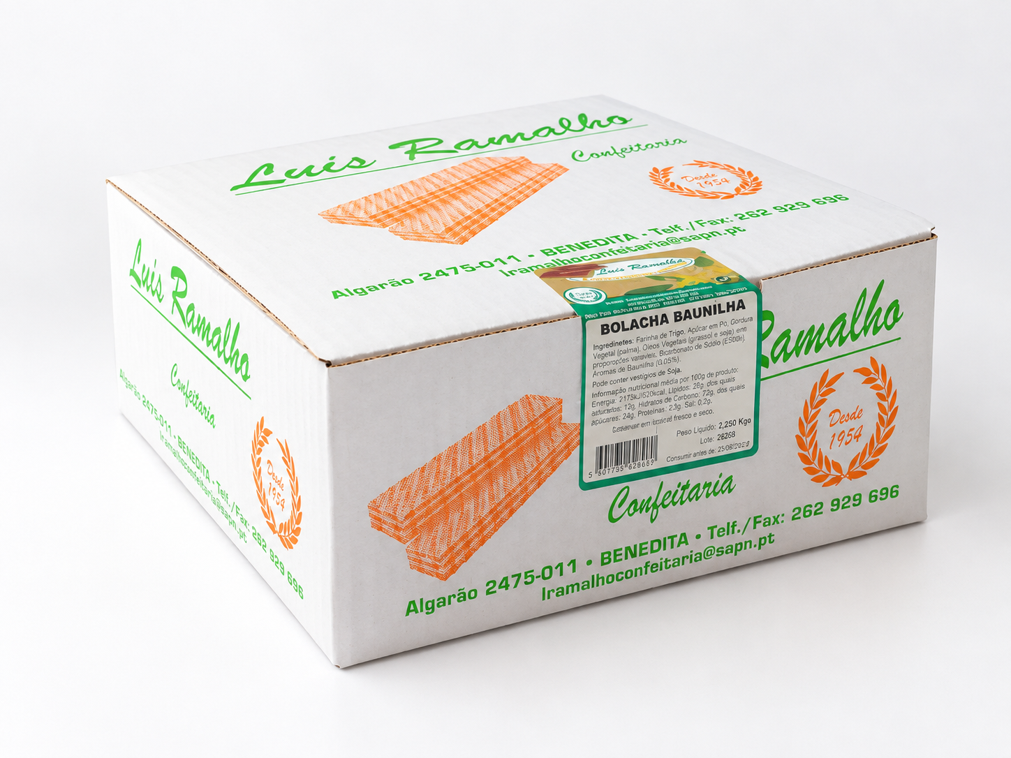 Bolacha Baunilha — Avulso 1.250 g